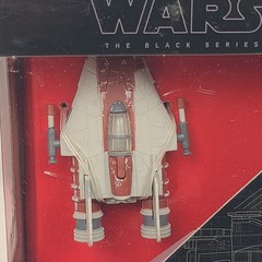 Star Wars Black Series Titanium A-Wing Vehicle 3″ Figure 20 Hasbro 2015 New