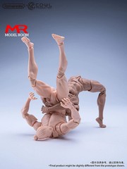 Romankey X COWL 1/12 Super Flexible Male Joint Body 16.5cm Muscle Strong Figure