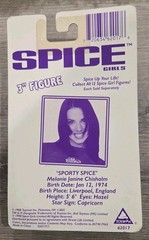 Spice Girls Sporty Spice, Scary Spice 1998 3″ Mini Figures Toymax Lot Of 2 NIB