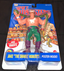 WWE SUPERSTARS LJN 2026 JAKE “THE SNAKE” ROBERTS BLUE CARD 8″ FIG. NEW! W/POSTER