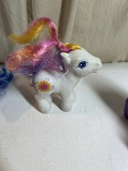 My Little Pony Figures Lot of 7 from Vintage 2002-2004 Various Sizes