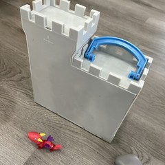Peppa Pig Little Places Castle Fort George Set Knight Dragon 99% Complete READ D