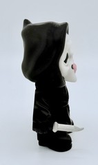 Ghostface Scream Mini Figurine w/ Knife Accessory Black White 3in articulating ￼