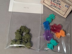 Culture Pirates 2019 at DesignerCon Space Bit Figs +6 Onell Glyos Bitfigs