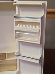 Barbie Size 1996 San Francisco Toymakers Refrigerator Working Ice Maker Sounds
