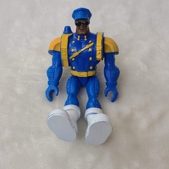 Adventure Squad Marshall Crime Fighting Action Figure Fourstar 2008 5″ Policeman