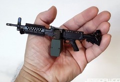 1/6 MK46 assault rifle machine gun by Dragon 12″ figure Military Gi Joe BBI army