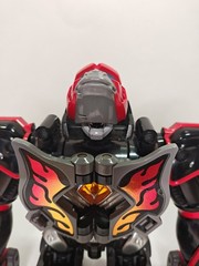 2008 Bandai Power Rangers Jungle Fury Jungle Master Megazord Gorilla Incomplete