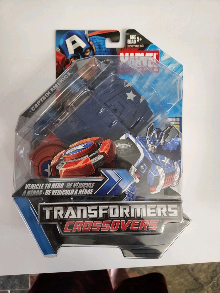 Hasbro Marvel Transformers Crossovers – Captain America Action Figure