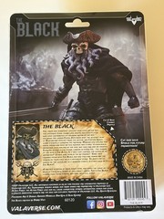 VALAVERSE ACTION FORCE THE BLACK 1:12 ACTION FIGURE MISB FITS 6″ GI JOE!