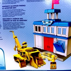 Paw Patrol Rubble Bulldozer Post Office Rescue Figure Playset RARE 2016 HTF Toys