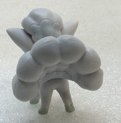Pokemon Alolan Vulpix Battle Mini Figure WCT Wicked Cool Toys