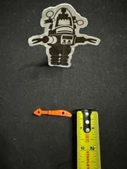 1992 Stone Protectors Cornelius The Samurai Ace Novelty Guitar Blade Accessory