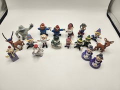 2000-2004 Rudolph The Red Nosed Reindeer & Island Of Misfit Toys PVC Figures