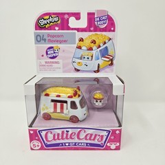 Shopkins Cutie Cars Popcorn Moviegoer #04 Die‑Cast Vehicle + Mini Shopkin NEW