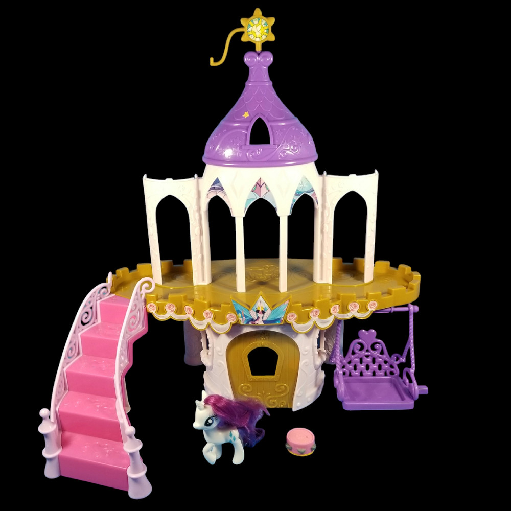 My Little Pony Friendship Magic Pony Princess Wedding Castle Playset Incomplete