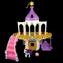 My Little Pony Friendship Magic Pony Princess Wedding Castle Playset Incomplete