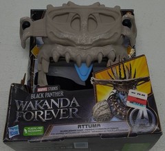 Marvel Studios Black Panther: Wakanda Forever Attuma Shark Armor Mask – New!