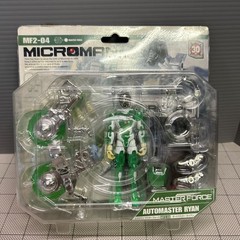 Takara Microman Micronauts Master Force Lot of 4 Figures MF2-01 MF2-02 MF2-03