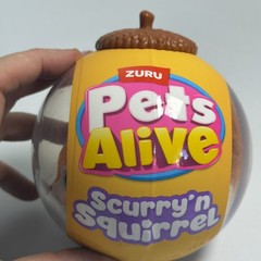 Pets Alive Scurry’n Squirrel by ZURU – ORANGE Brand New Sealed Acorn Ball