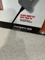 Star Wars Clone Trooper Plug & Play Video Game Jakks Pacific 2013 New Other