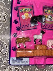 Vintage Puppy In My Pocket Rare Friends Collection New Old Stock Sealed As Is