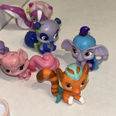 Disney Princess Palace Pets Lot Of 7 Collectible Figures So Cute! C3