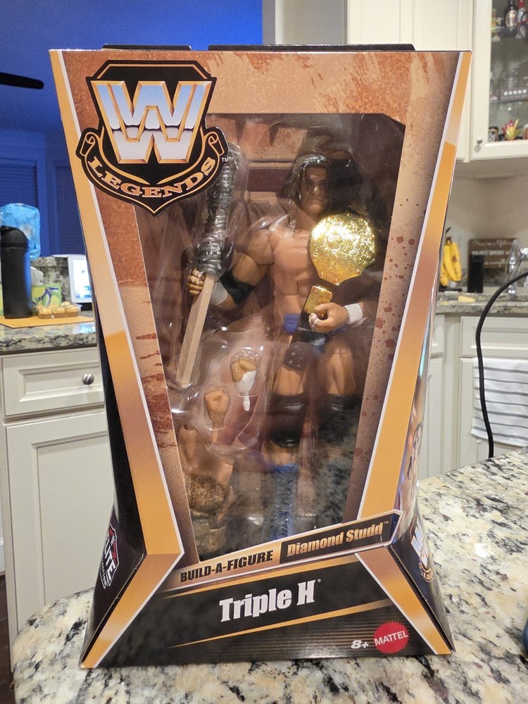 WWE Elite Collection Legends Series 31 Triple H Diamond Studd BAF 2026