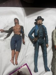 Vintage Action Figure Lot Mego Star Trek Big Jim Wolf Pack GI Joe Maskatron Marx