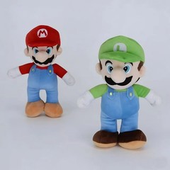 Super Mario Bros Jumbo Size Mario Plush Doll Figure Stuffed Animal Toy 15″