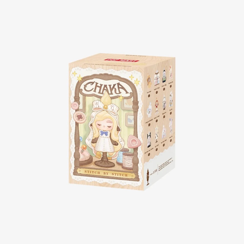 POP MART CHAKA Stitch by Stitch Series Figures Blind Box