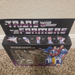 NEW Transformers 2018 Vintage G1 Walmart Exclusive Starscream Reissue