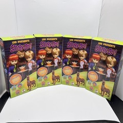 Scooby Doo Figures Complete Set Of 4 Loving Dead Dolls LDD Mezco Toys New