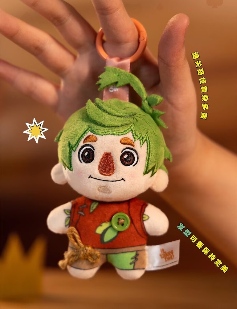 Authentic GONG x It Takes Two Series Plush Keychains 10cm Toy Gift