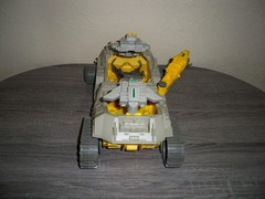 Trappeur Inhumanoids Earth Corps Vehicle Hasbro 1986 NOT COMPLETE repaired
