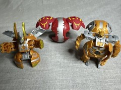 Bakugan Battle Planet Spin Master Aurelus Ultra Goreene B200, 600G, And Demorc