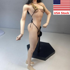 US TBLeague S22A 1/6 Female Pale Flexible Seamless Muscle Body Figure model Toy