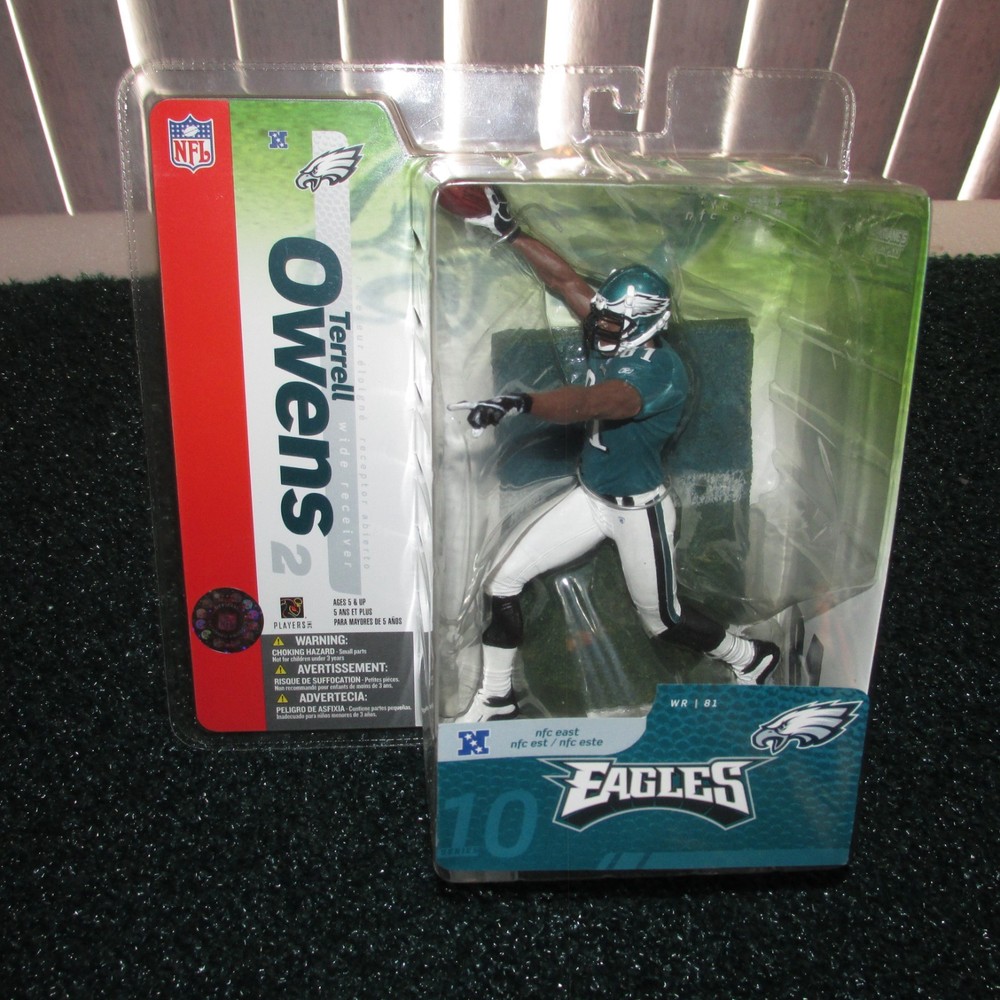 McFarlane 2004 Terrell Owens Philadelphia Eagles NFL series 10