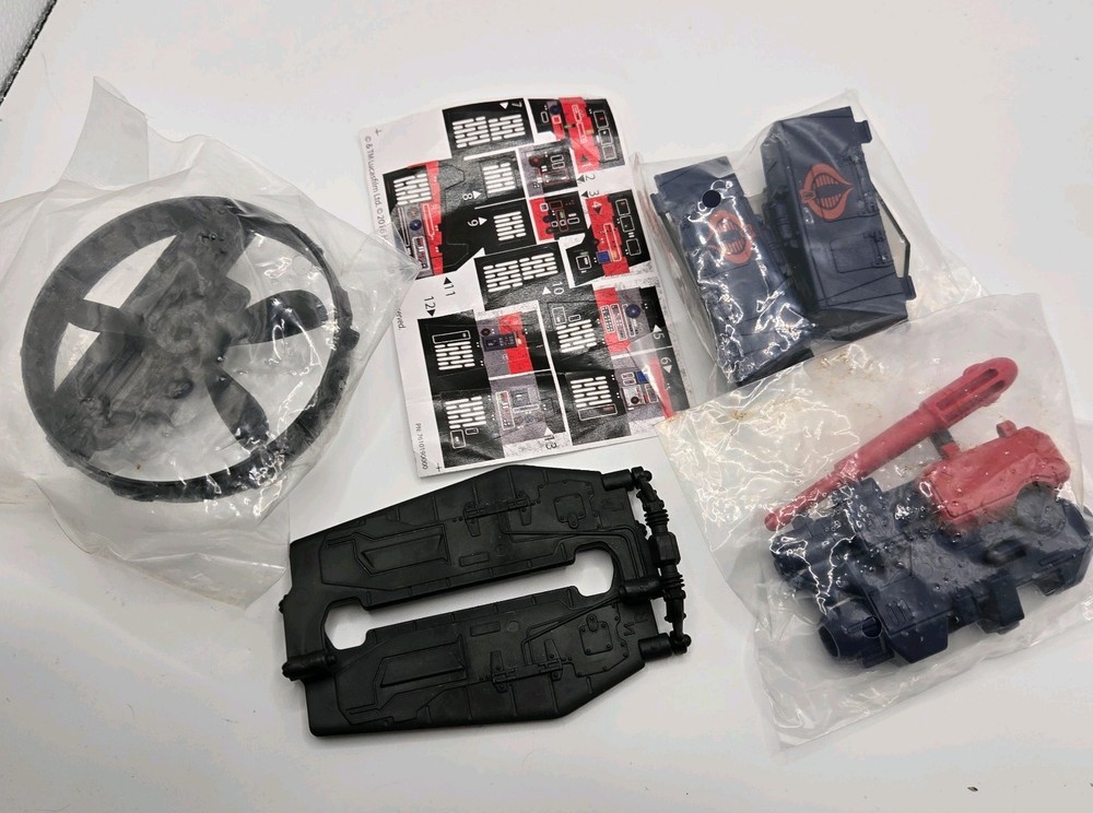 GI Joe Retaliation Cobra FANGBOAT 2013 Parts Moccasin
