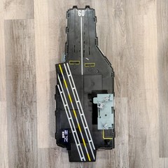 GI Joe USS Saratoga Aircraft Carrier Lights Sounds and Motor All Work 33″