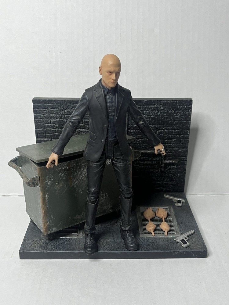 DC Diamond Select Gotham Victor Zsasz Action Figure Like Complete 2016 Villains