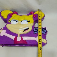 Nickelodeon Rugrats Angelica Vintage Activity Container + Jewelry Craft Beads