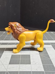 The Lion King Fighting Action Adult SIMBA Vintage 1994 Disney Toy Figure Battle