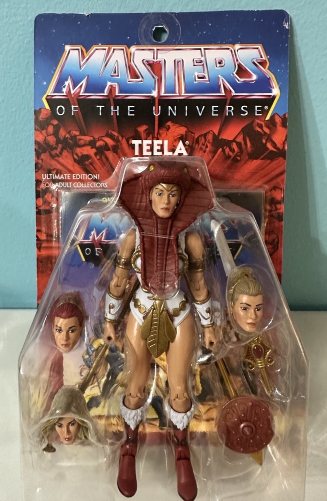 Masters of the Universe Classics Ultimates Teela Sealed MOC MOTUC Super7 He-Man