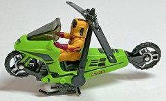 Vintage 1985 Kenner M.A.S.K. Condor Motorcycle Brad Turner & Short Mask Complete