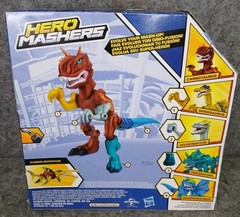 Jurassic World Hero Mashers Carnotaurus Ichthyosaurus Dino Fusion NIB Hasbro