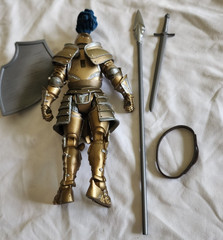 Mythic Legions Four Horseman Gold Knight Legion Builder Kickstarter 1.0 custom