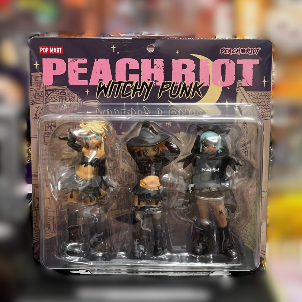 POP MART Peach Riot Witchy Punk Figures Set of 3 from Japan F/S
