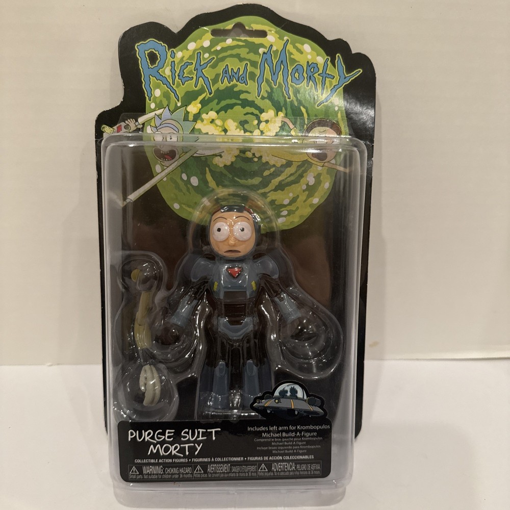 Funko Adult Swim Rick & Morty Fully Posable Action Figure – Purge Suit Morty NEW