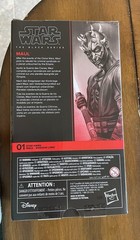 HASBRO STAR WARS THE BLACK SERIES – MAUL – SHADOW LORD – BRAND NEW AND SEALED